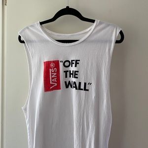 VANS OFF THE WALL CUTOFF WITH MEDIUM NIRVANA TEE